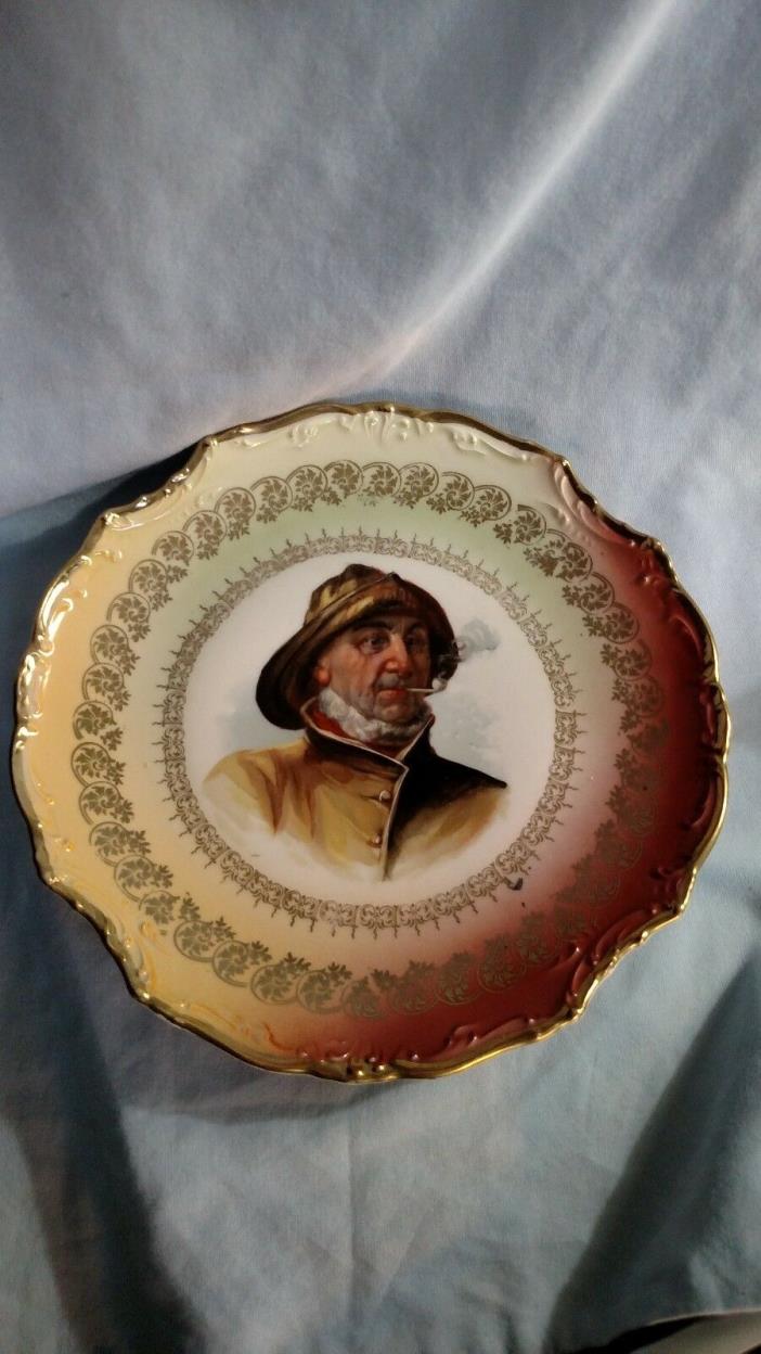 Blenheim China Sailor with Pipe Decorative Plate