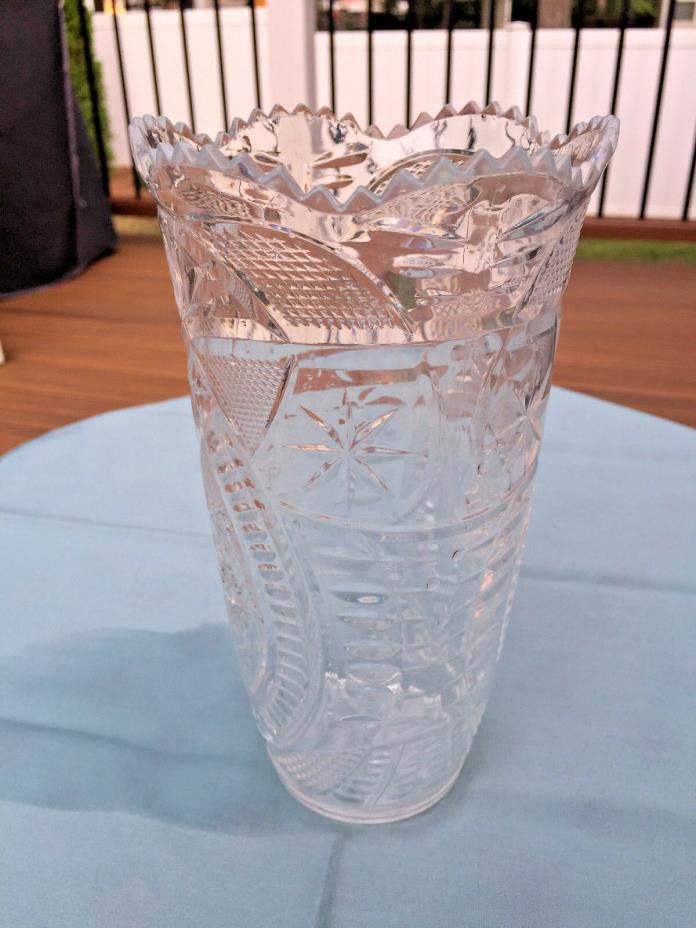 Plastic Cut Edge Vase 8