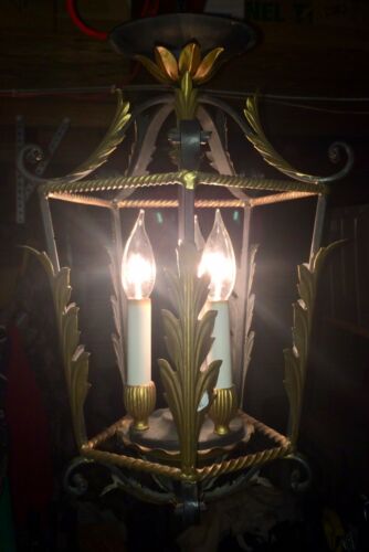 True Vintage Gothic Architecture - Metal Ceiling Lamp