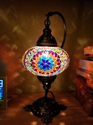 (33 Colors) DEMMEX 2019 Turkish Moroccan Mosaic Table Lamp with US ... BRAND NEW