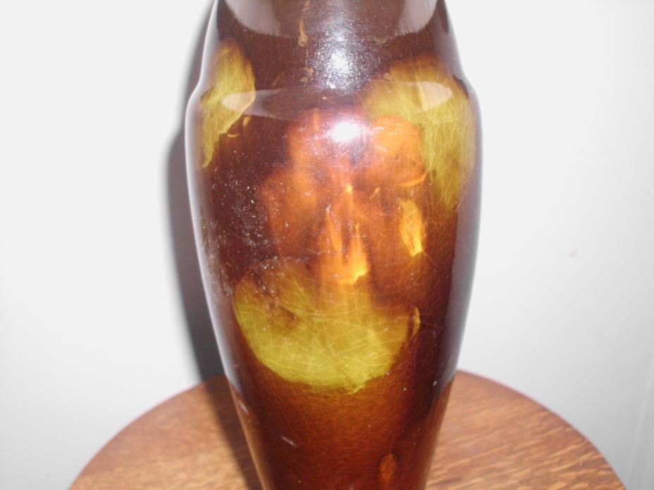 Antique Weller, Roseville Rozane, Owens Hand Painted Lamp Base - c1905