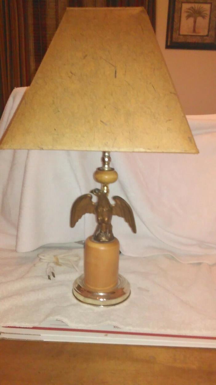 Vintage American Eagle Table Lamp / MAN CAVE