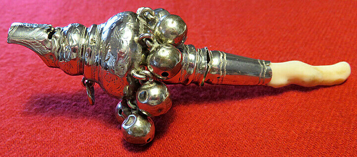 Antique Georgian Silver 'Coral & Bells