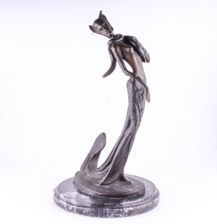 Chiparus vintage numbered Bronze Sculpture ...Art Deco REDUCED limited edition