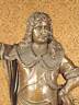 * Nice Bronze Metal Statue on Marble Emperor King Pope Prince Lord Art Sculpture