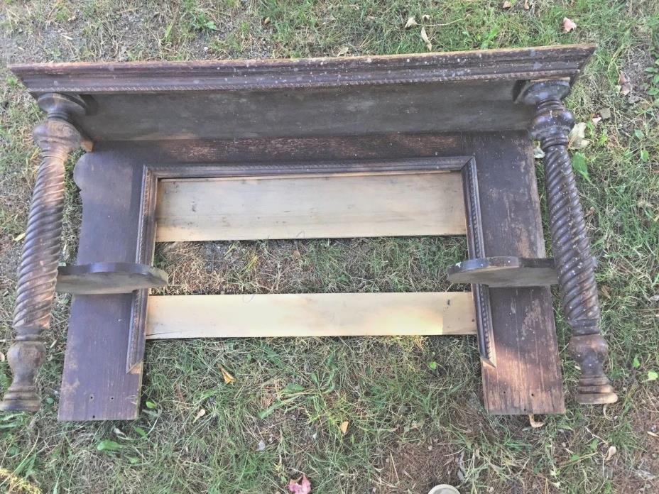 Antique Mantle Shelf For mirror (late 1800's)