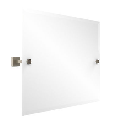 Allied Brass Montero Tilt with Edge Accent Mirror Antique Pewter