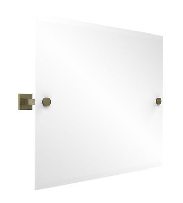 Allied Brass Montero Tilt with Edge Accent Mirror Antique Brass