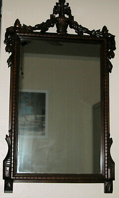 Antique Mirror, wood carved, over 50 years old