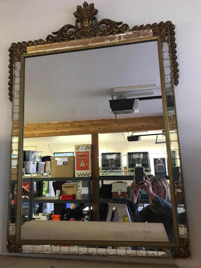 WoW!  Antique Itailian Mirror