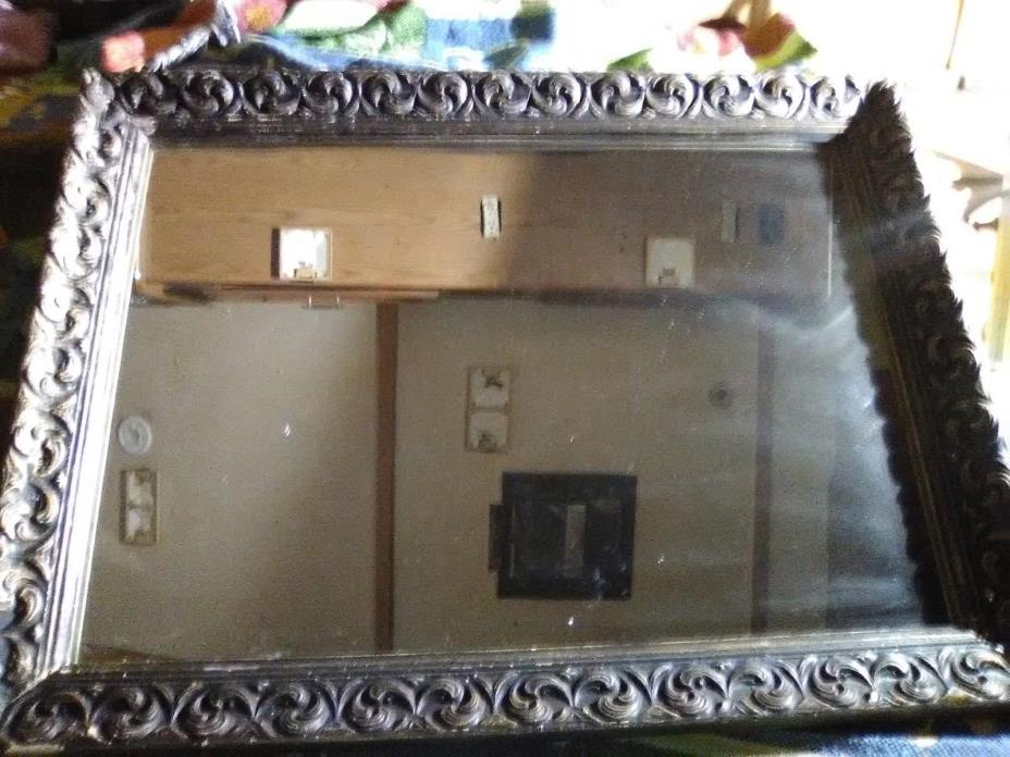 Antique Carved Giltwood Mirror by Century Industries