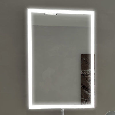 Orren Ellis Kristian llluminated Bathroom / Vanity Wall Mirror