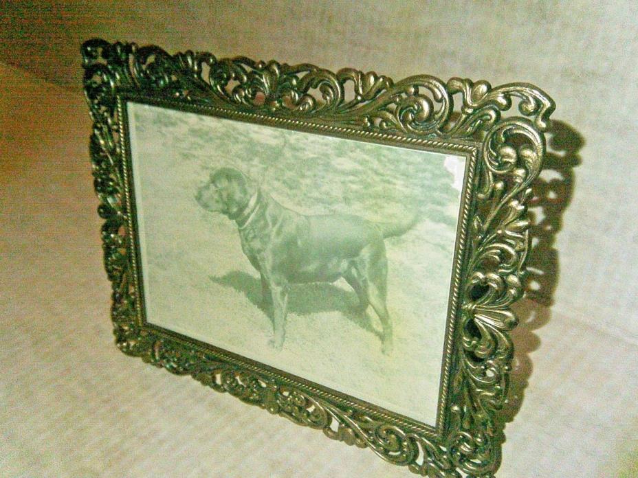 Bronze Colored Heavy 1 lb  Picture Frame  5