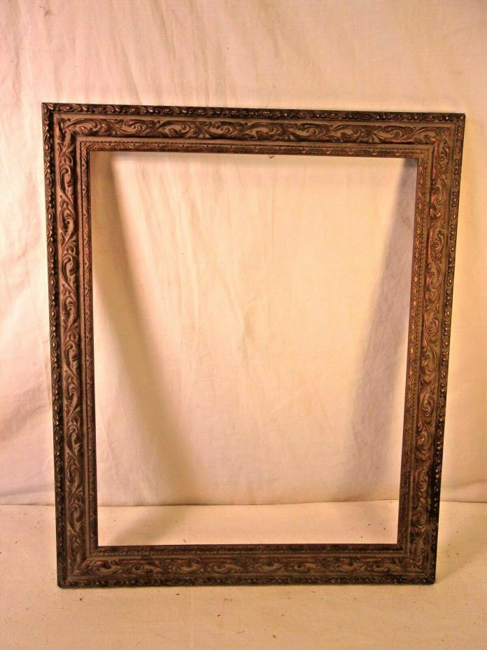 Modern victorian frame 19 3/4 x 23 3/4  holds 16x20  molding 2
