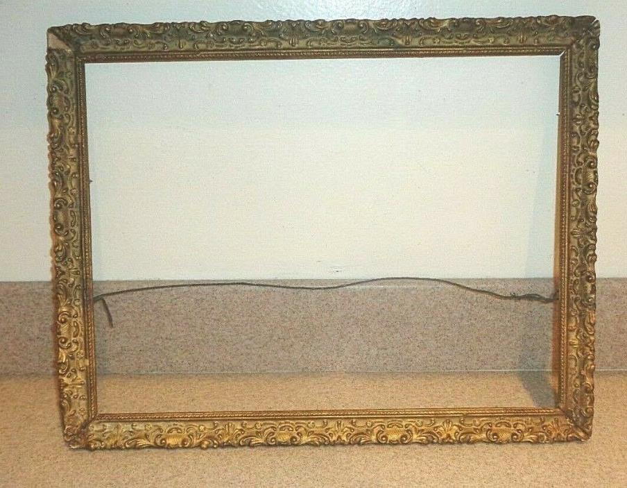 Antique  Wood Picture Frame 18