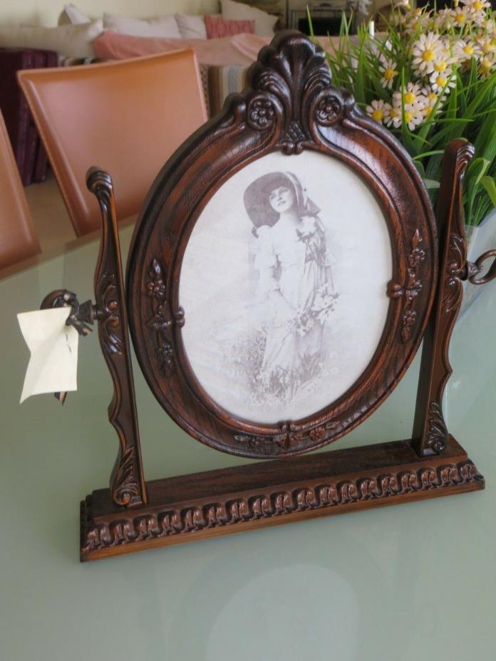 Cabbages & King Antique Brown Picture Frame - Faux Wood  NEW / UNUSED