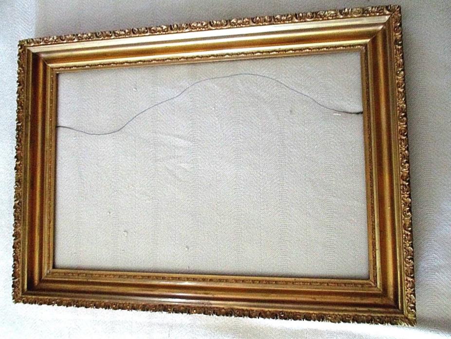 ANTIQUE ORNATE VICTORIAN FRAME FOR 20