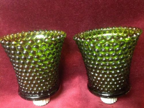 Home Interior Antique Green Candle Scounces/holders Replacements