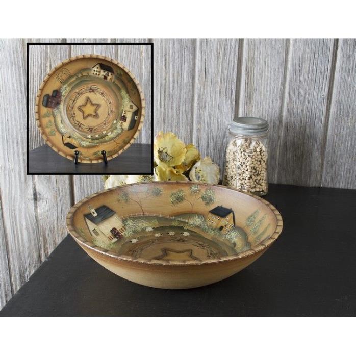 Countryside Bowl decor farm primitive houseware