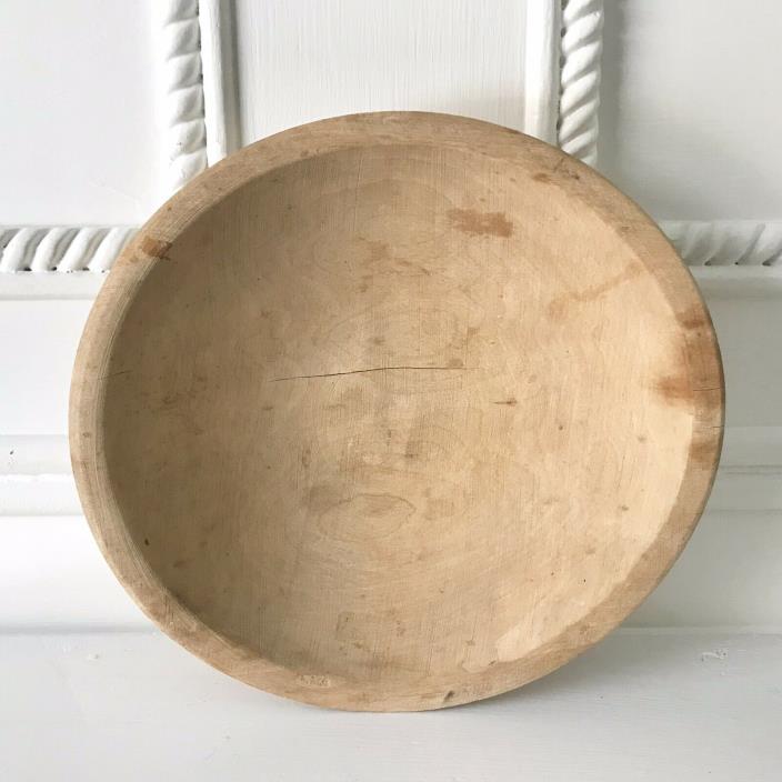 Vintage Munsing Primitive Wood Wooden Bowl 9