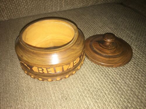 #21) Belize Wooden Carved Bowl