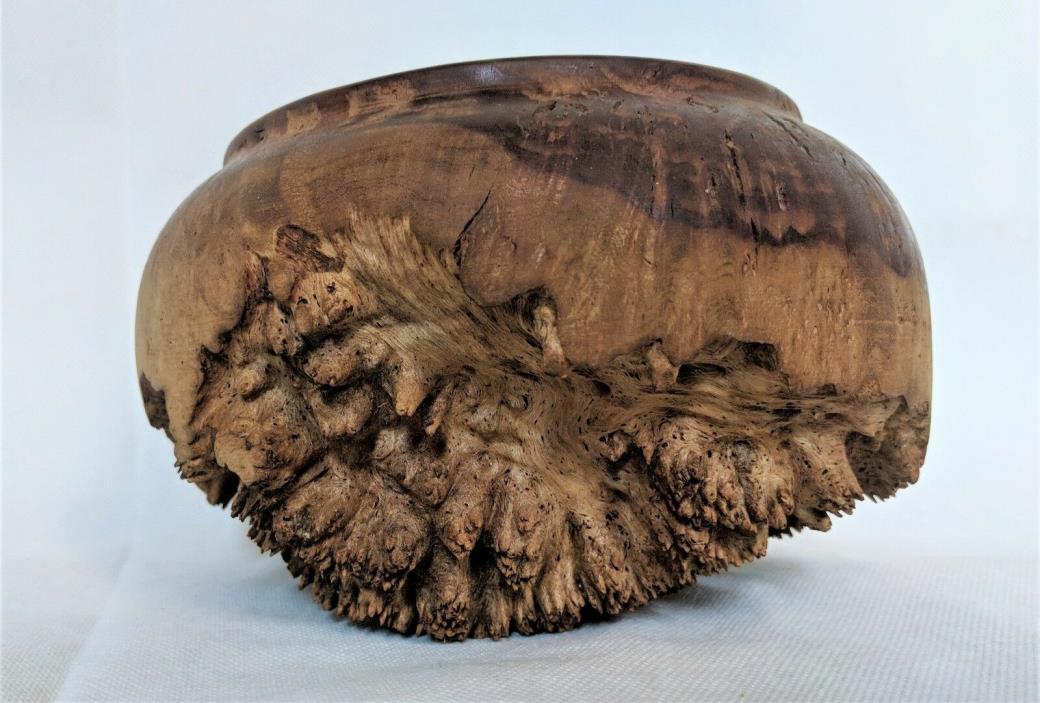 HAND-TURNED RARE  BOWL FROM THE YUCATAN FOREST