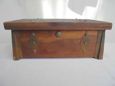 Vintage 1925 Hamilton Co Indianapolis STURDI Miniature Cedar Chest Dresser Box