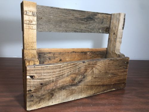 Small Pallet Wood Shelf Or Outdoor Planter