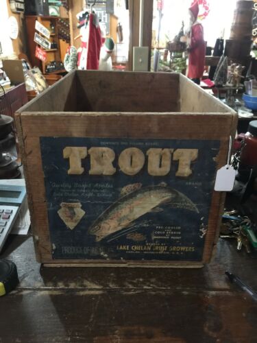 Antique Wooden Fruit Box