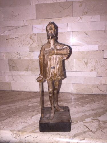 OURO ARTESANIA WOODEN CARVED FIGURE