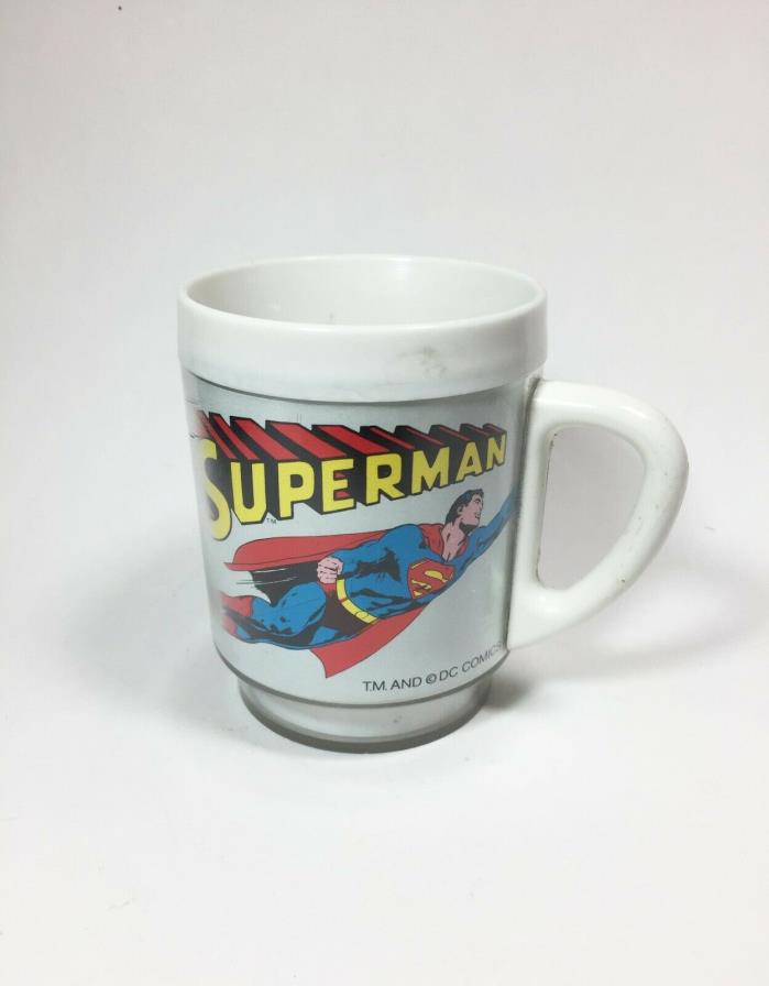 Vintage Superman 1978 DC Comics Dawn Mug Coffee Cup Comic Book Character Super