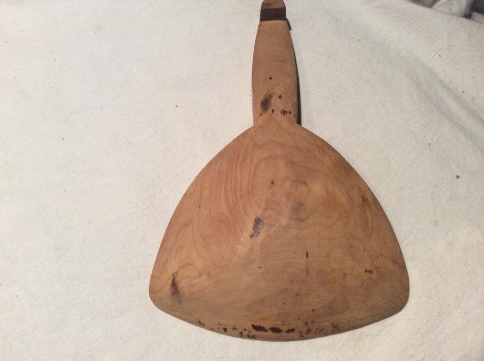 Antique Wood Butter Paddle