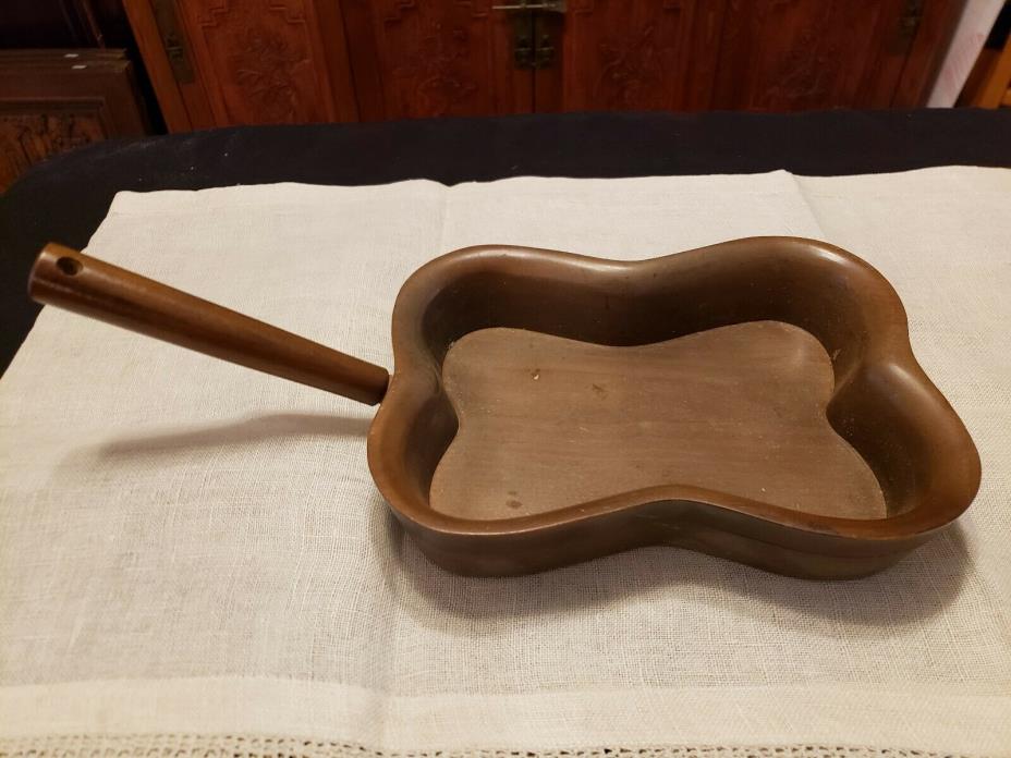 Wood Tray Vintage w/ Handles (Cagco Japan) Dust Pan ~ 7