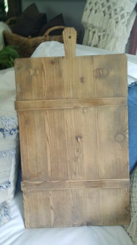 Antique French Bread Board - Wood- Display/Countertop/Hang/ Kitchen/Mantel