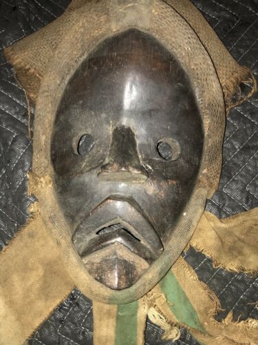 Antique African Mask- Early 20th Century Or Older
