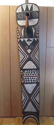 African Tribal Art  Bwa Plank Mask Wood & Pigments   78