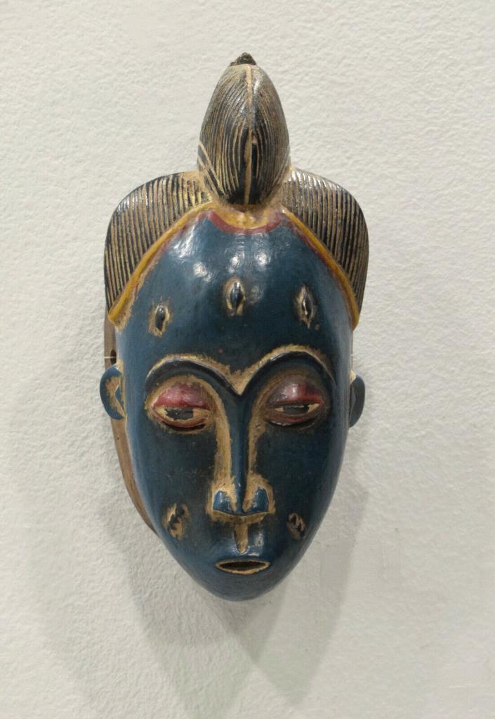 African Mask Baule Tribe Double Fask Mask Ivory Coast