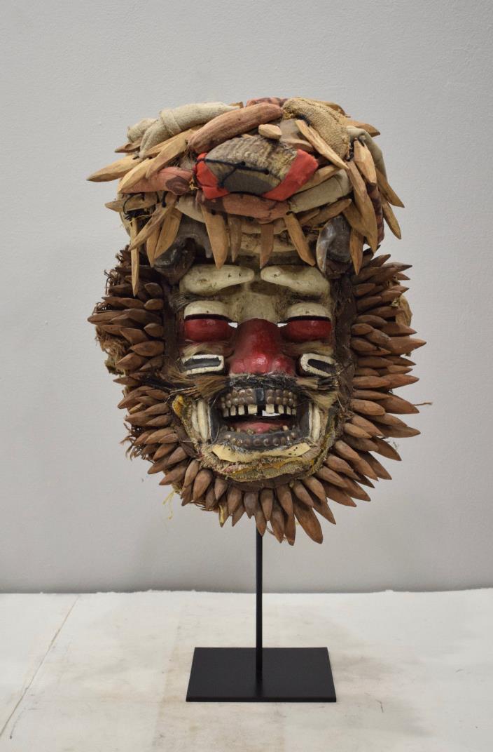 African Mask Guere Cote d'Ivorie Ritual Guere Mask