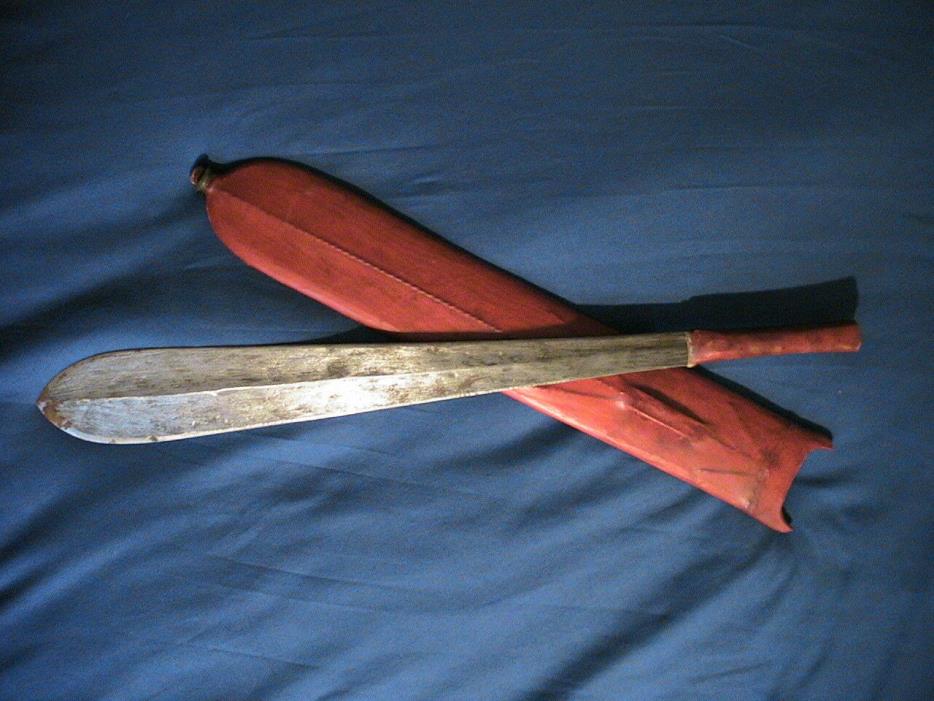 Antique African Kenya Maasai Herders Sword - Knife