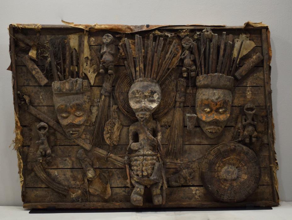 African Mambila Tribe Ancestor Shrine Cameroon