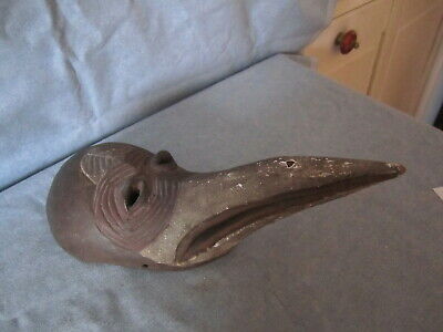 African Tribal Art      Bird Baule Mask  11