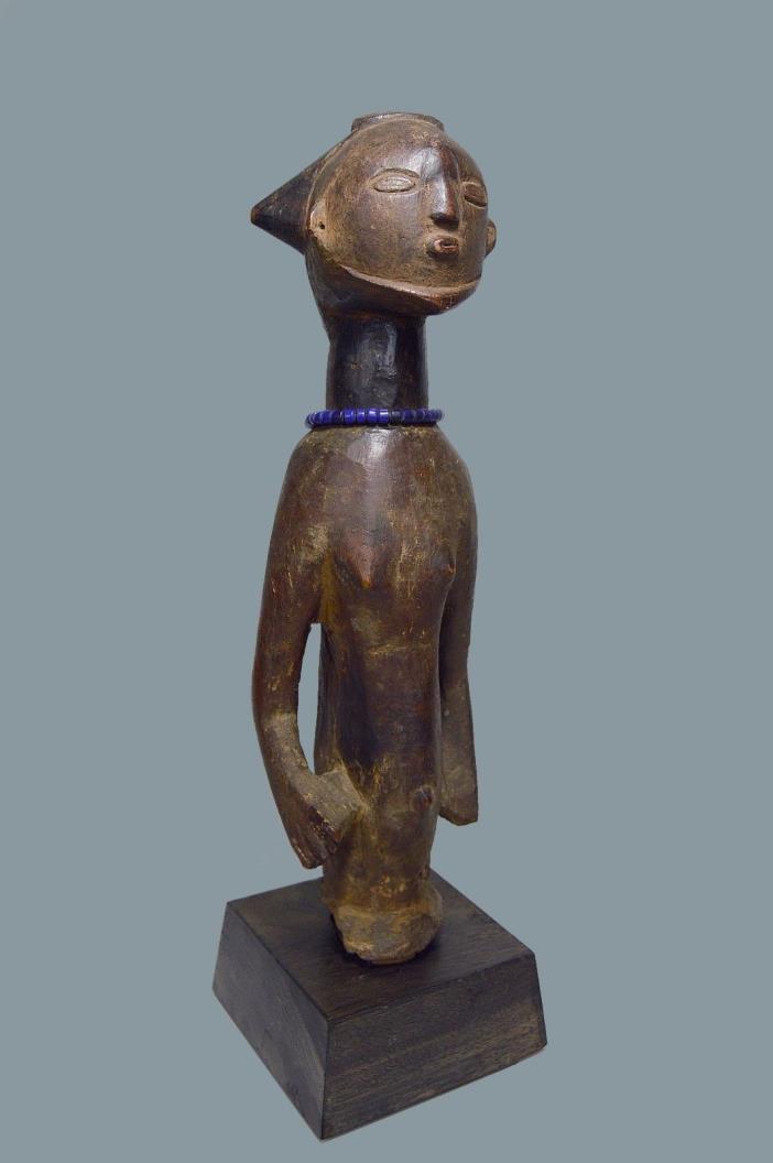 A Very Rare Old Luba Divination Idol, African Art