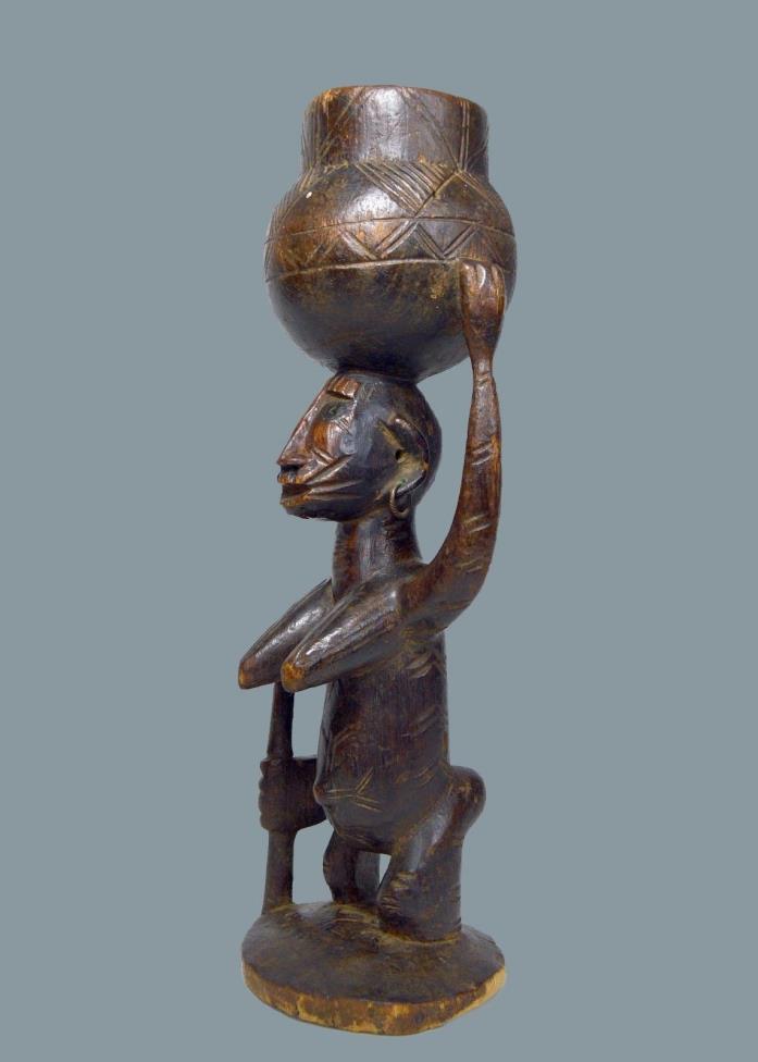 A Rare Old Senufo Tuoka Female sculpture EX~ Dr. John Dintenfass collection