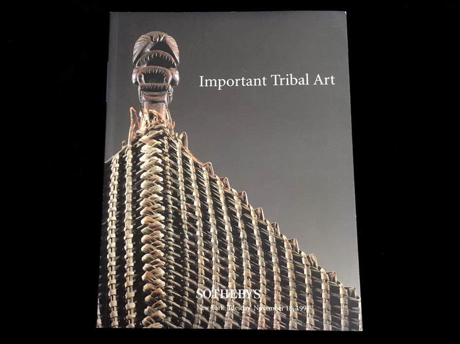 SOTHEBY'S IMPORTANT TRIBAL ART NOV 1997 LUBA BAKOTA DOGON  NEW IRELAND  HAWAII