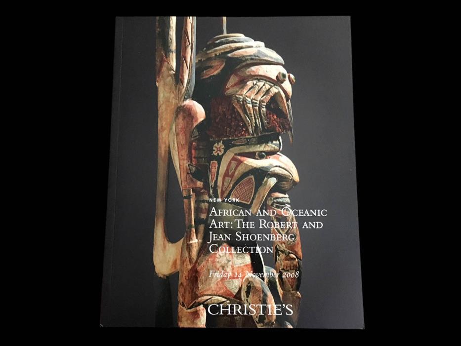 CHRISTIE'S AFRICAN AND OCEANIC ART JEAN SHOENBERG COLLECTION 2008  NEW IRELAND