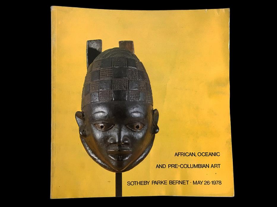 SOTHEBY'S AFRICAN, OCEANIC, AND PRE-COLUMBIAN ART NEW YORK 1978 DAN MASK COLIMA