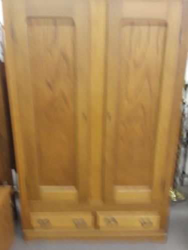 antique knockdown armoire/wardrobe