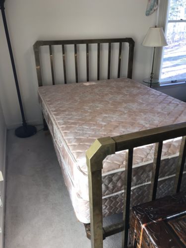 Antique Vintage Brass Bed