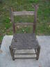 Antique Vintage Shaker Cane Chair Ladder Back Stool Mission Stickley Primitive