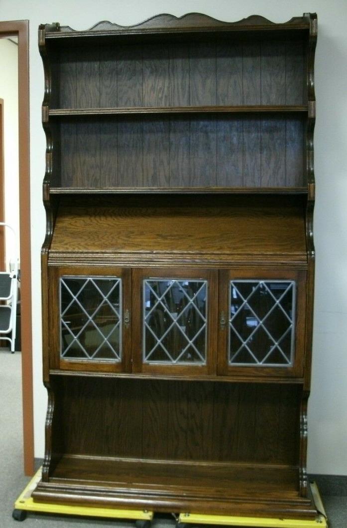 Ethan Allen Royal Charter Oak Bookcase 1980's